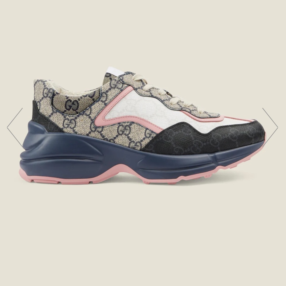 ✨•GUCCI NEW authentic Women’s GG Rhyton Sneakers•✨